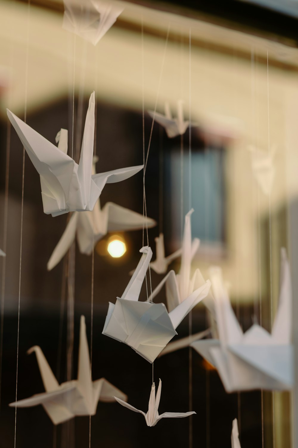 a group of paper airplanes