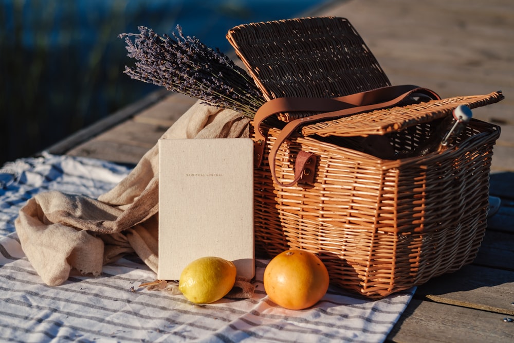 a basket of fruit