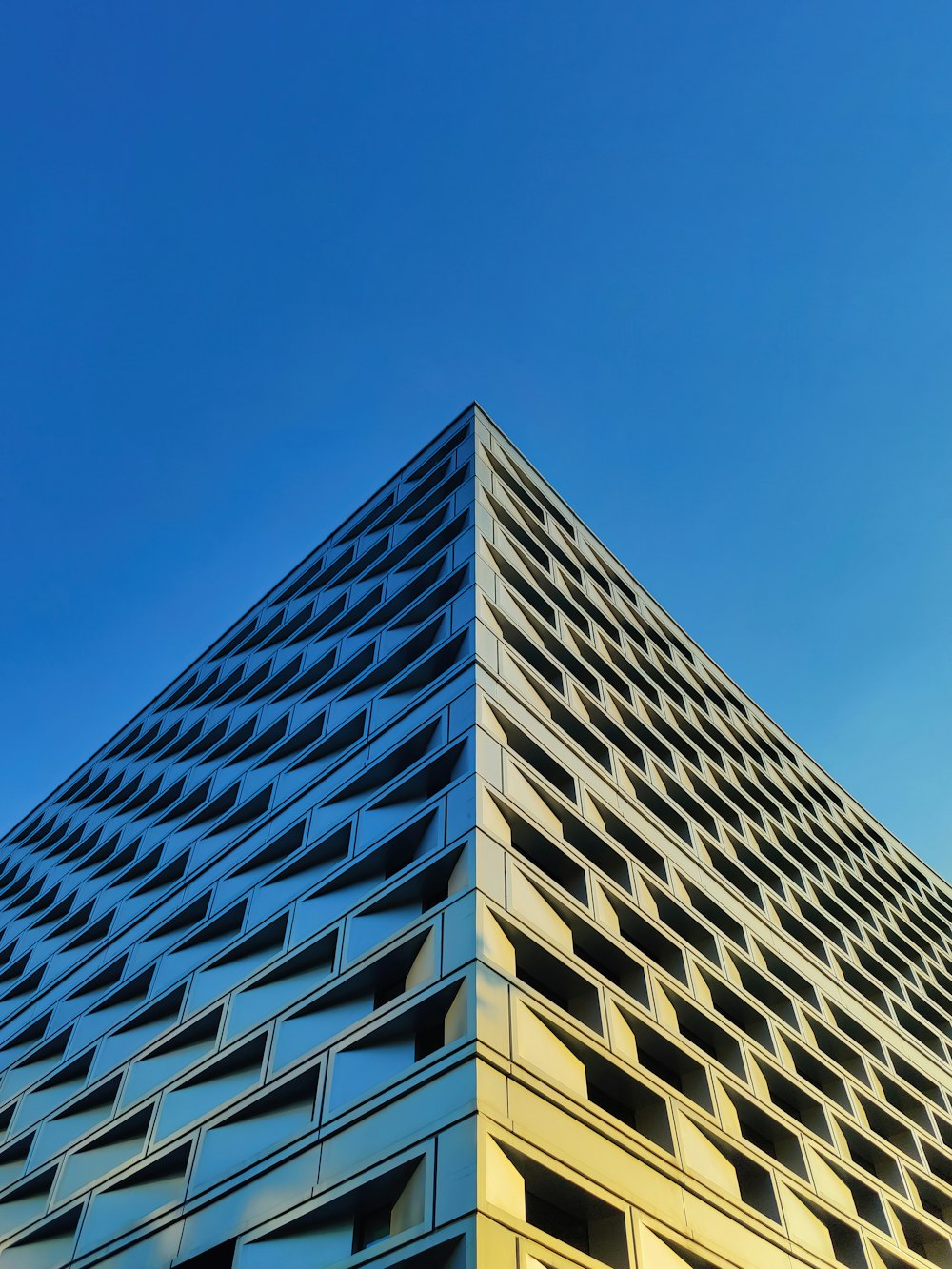 a tall building with many windows