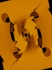 a yellow and black logo