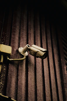 a close up of a door handle