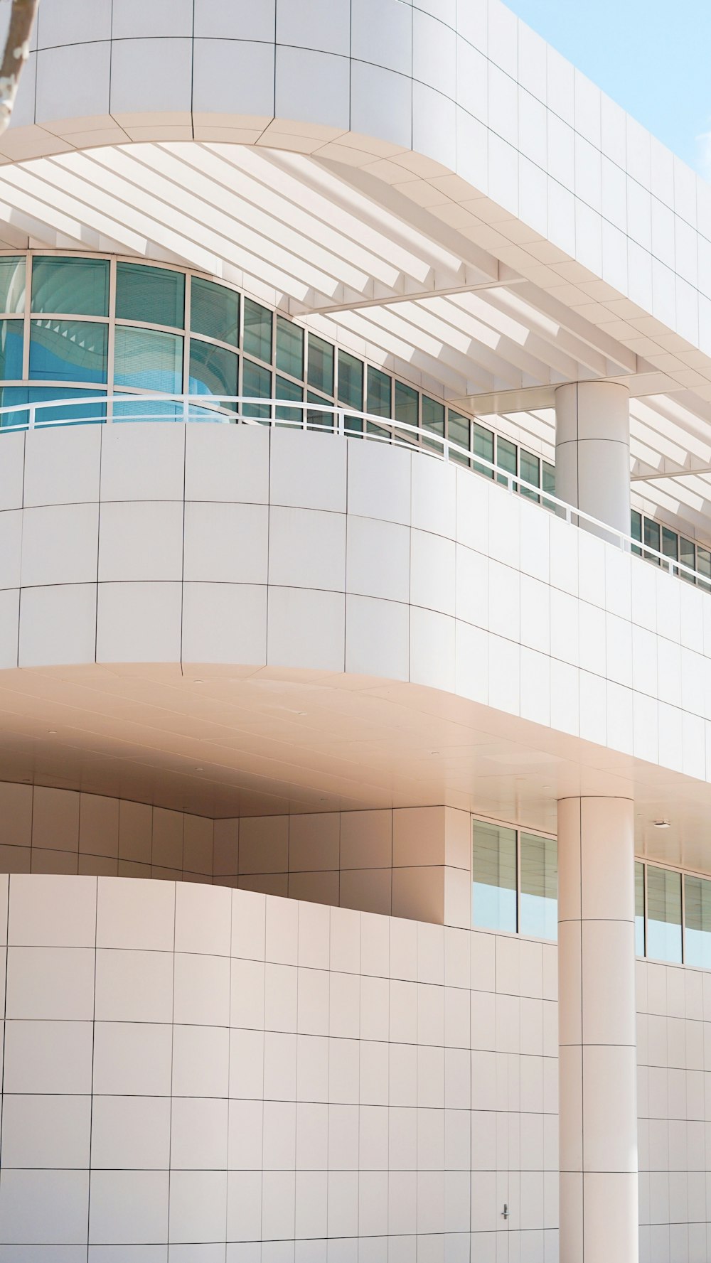 a building with a glass front