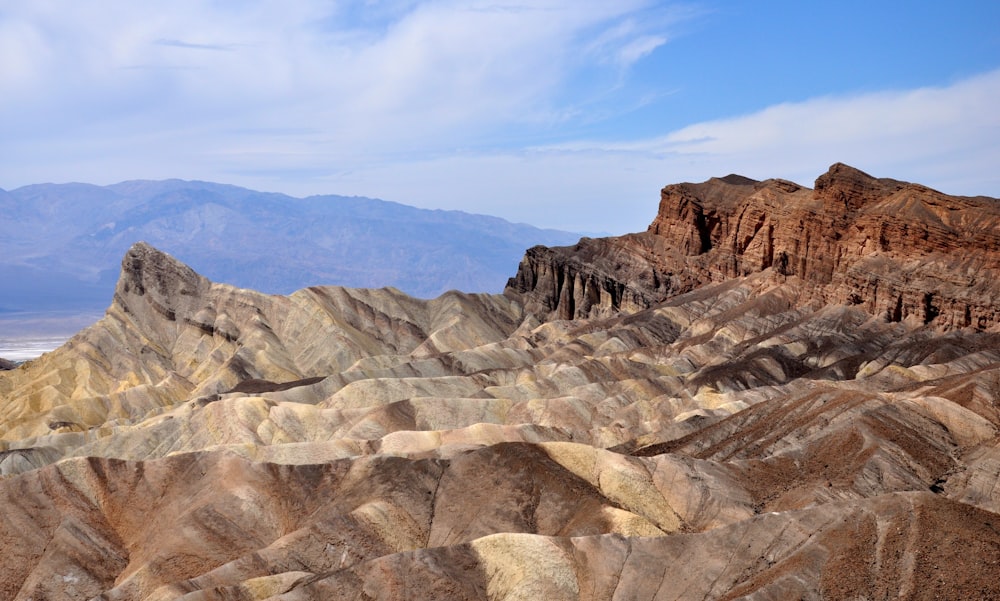 a rocky desert landscape