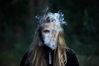 a person with a white beard and long hair