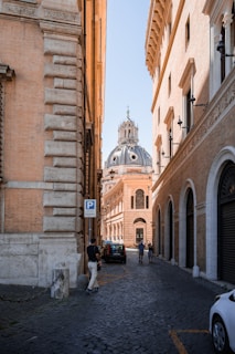 a street with buildings on both sides
