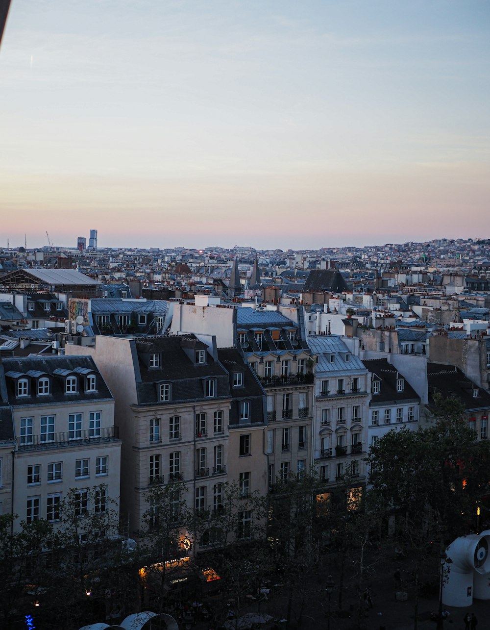 a city with many buildings