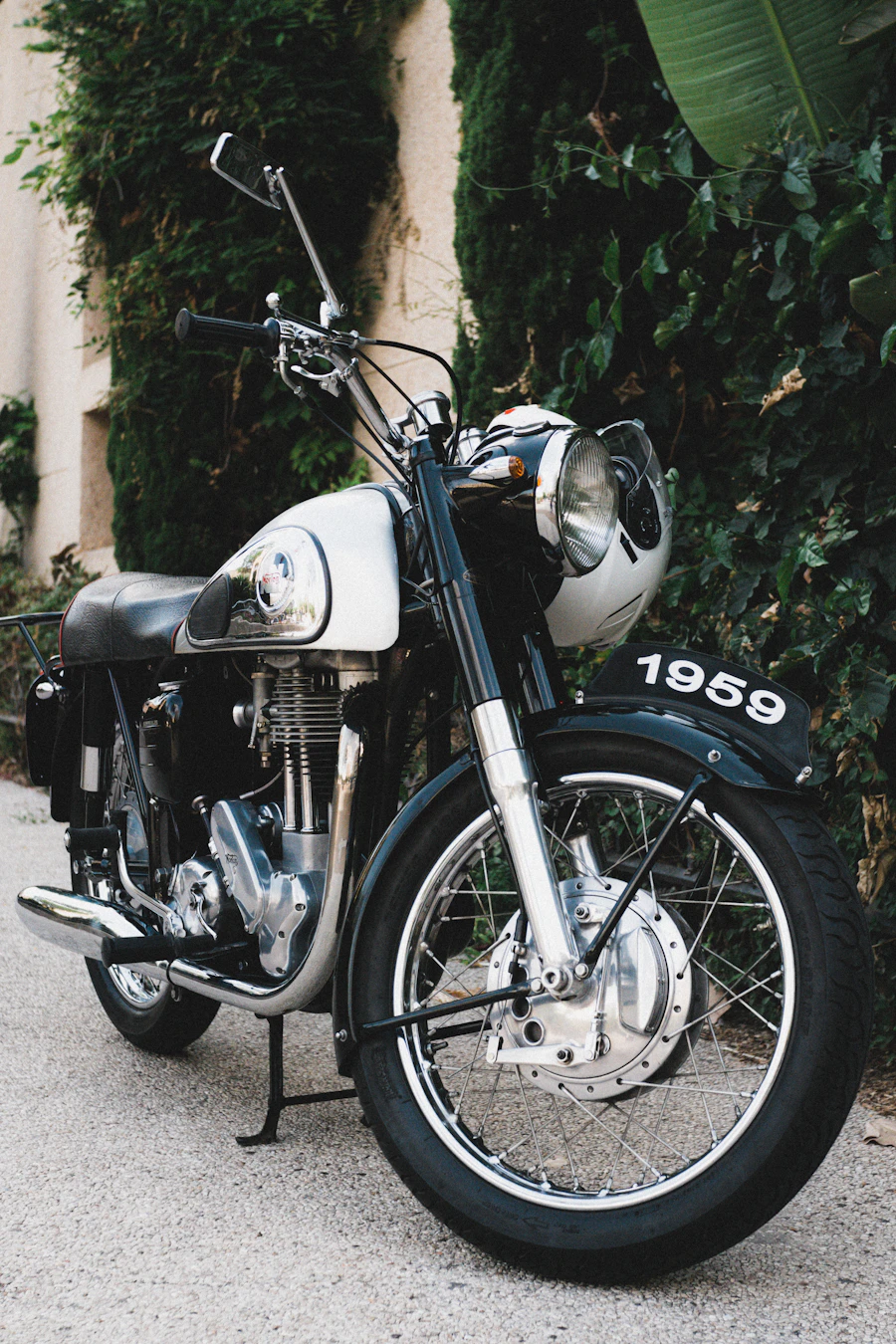 A motorcycle handled with care before transport