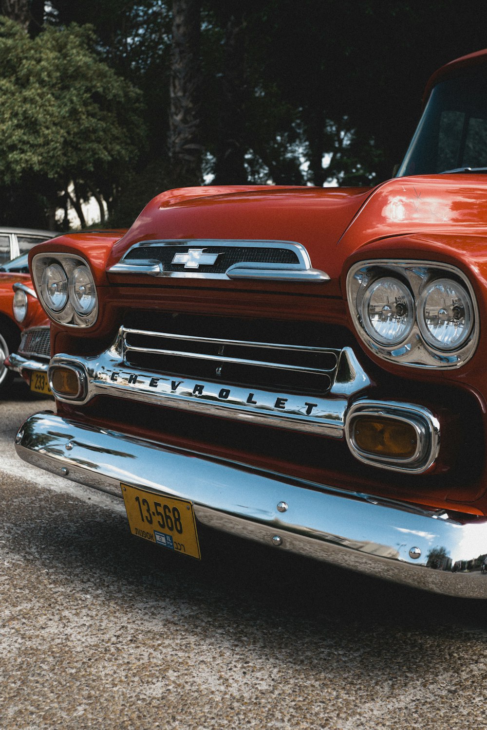 a car parked on the side of the road