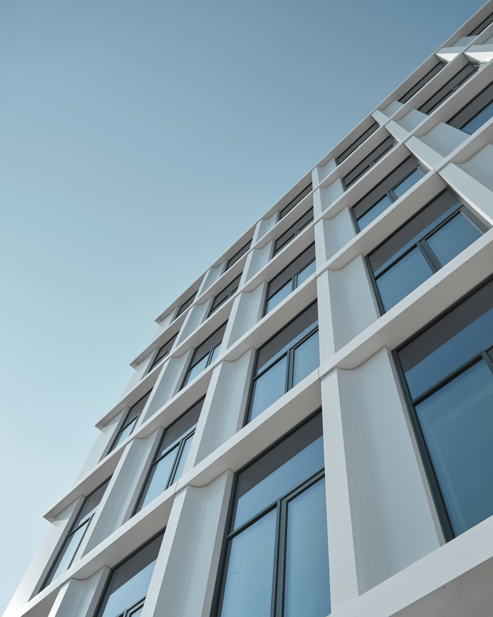 a low angle view of a building