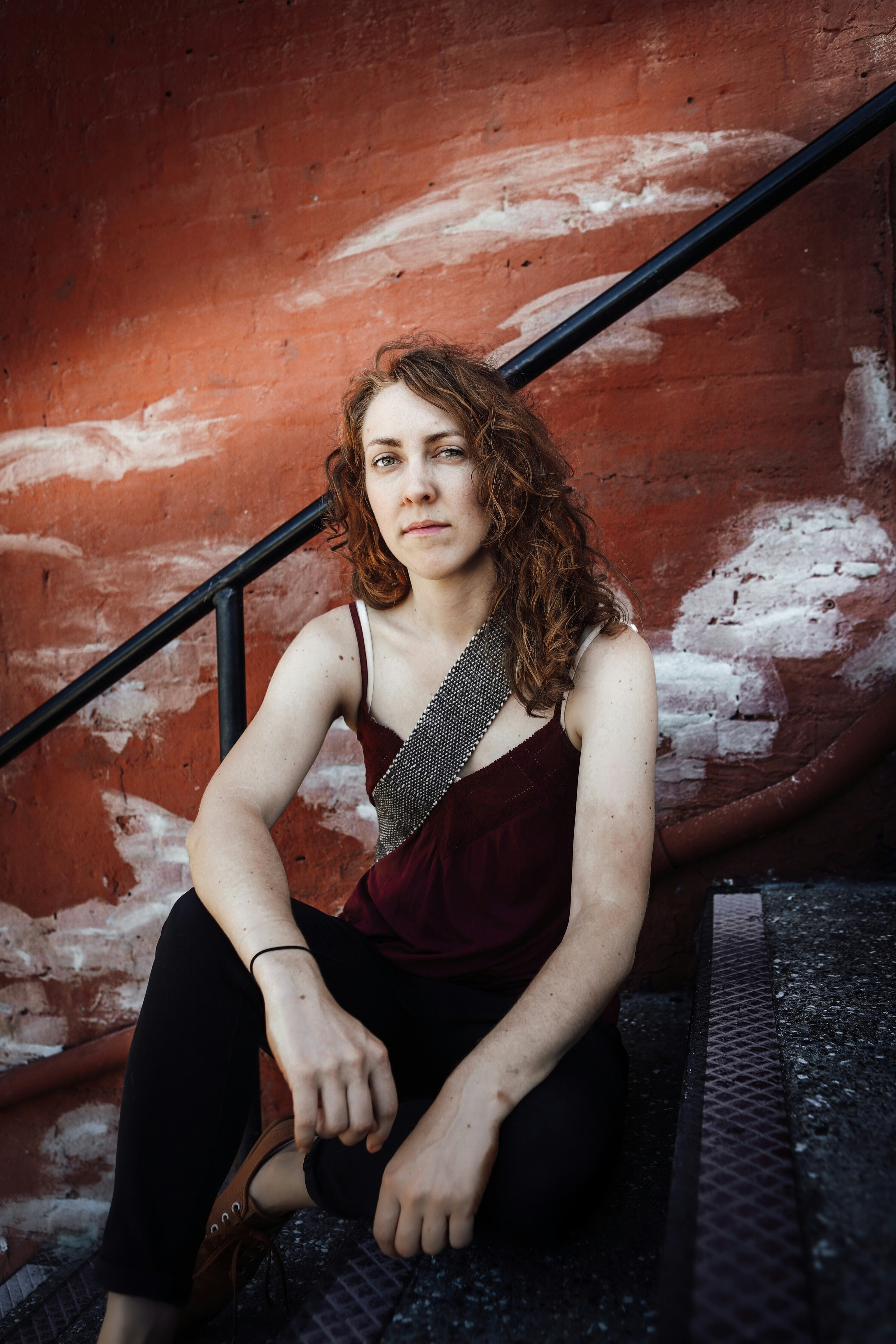 a person sitting on a chair