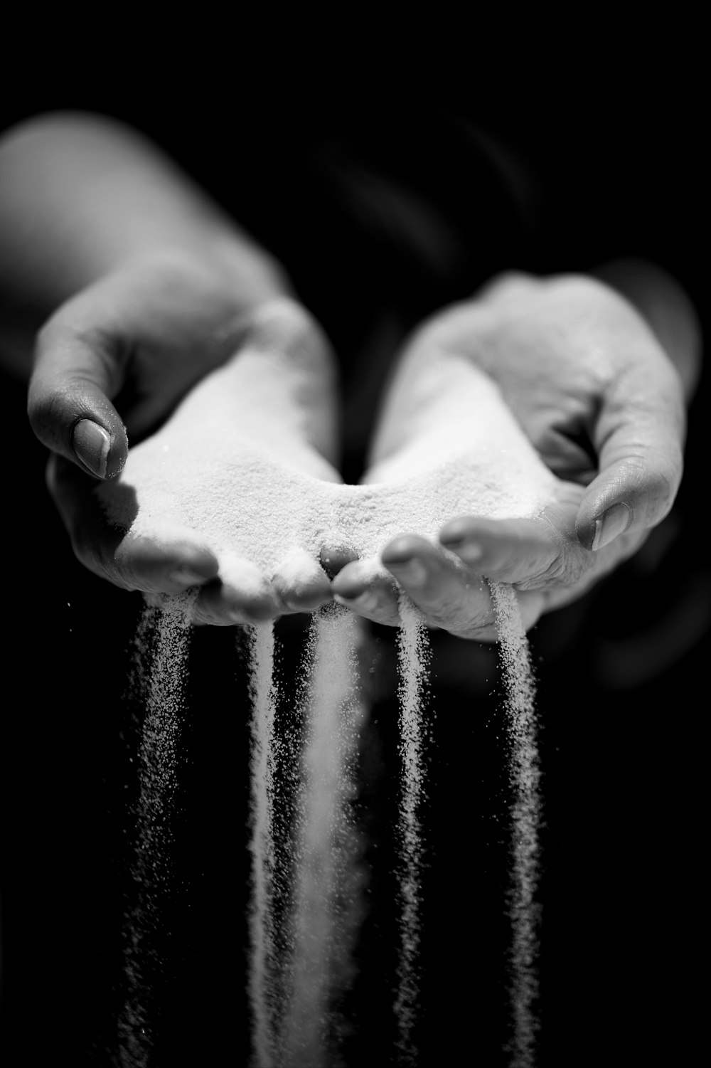 a close-up of a baby's hands