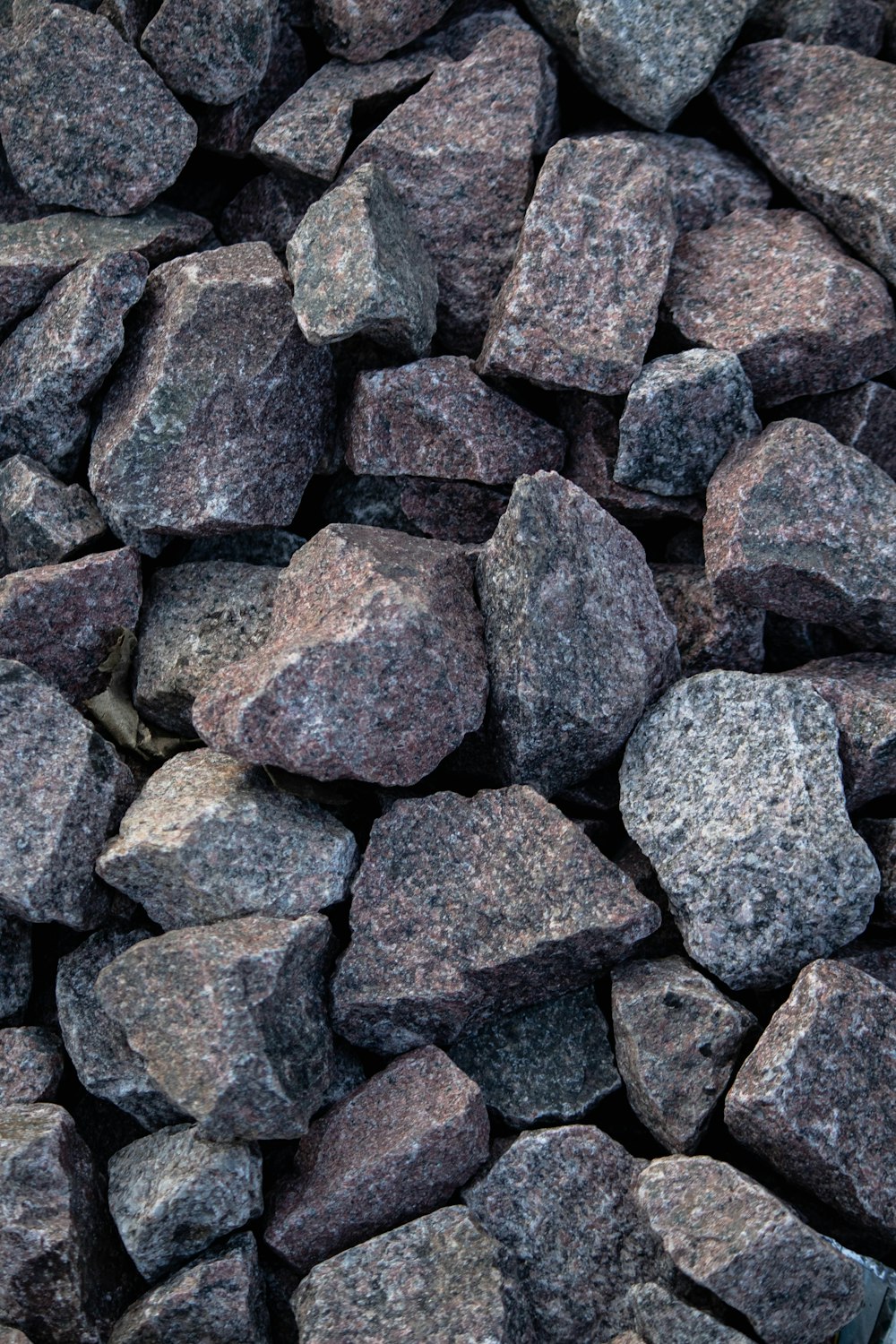 a pile of rocks