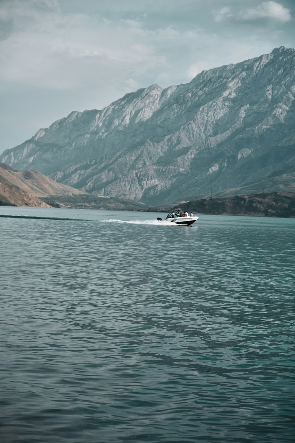 a boat on the water