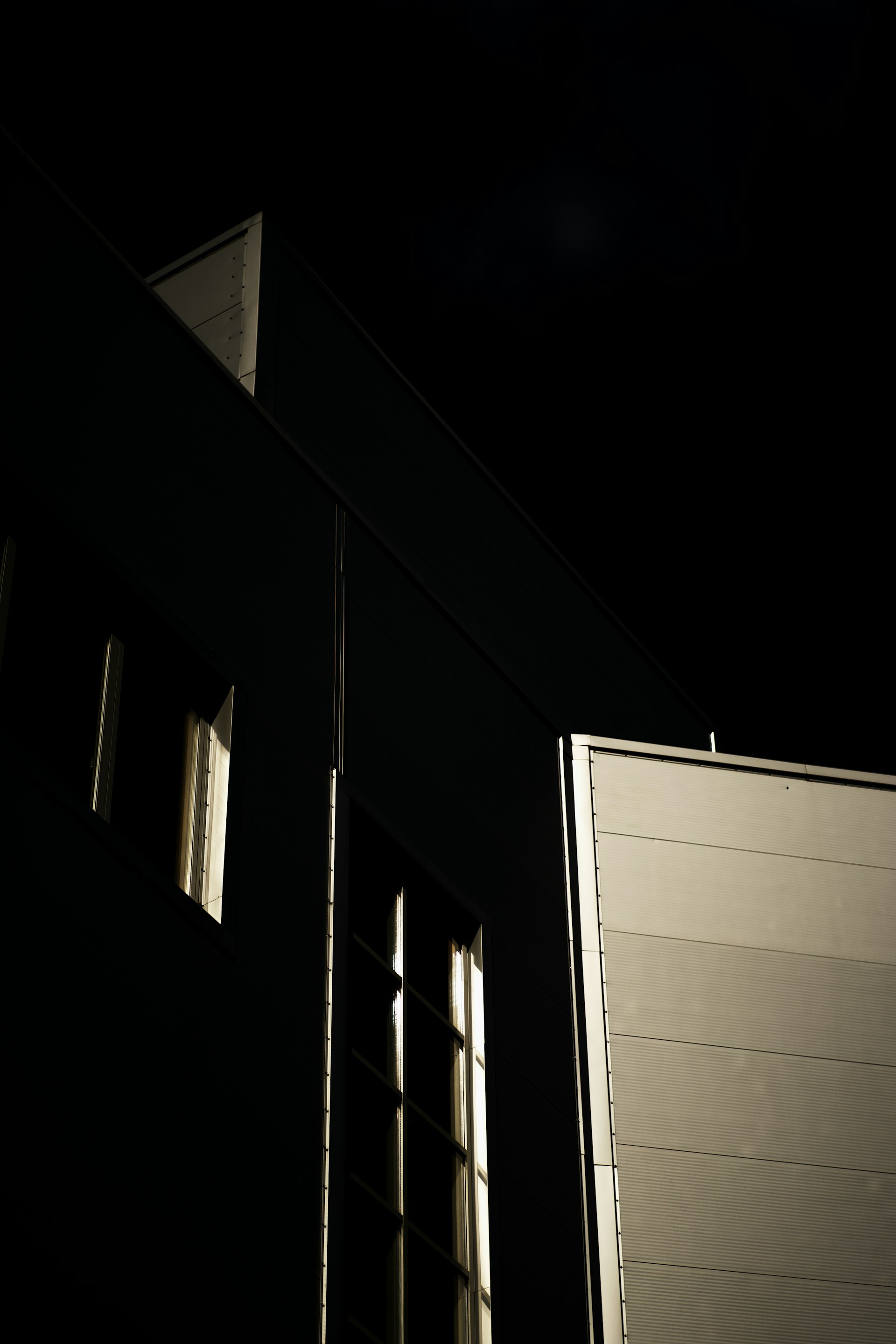 a clock on a building