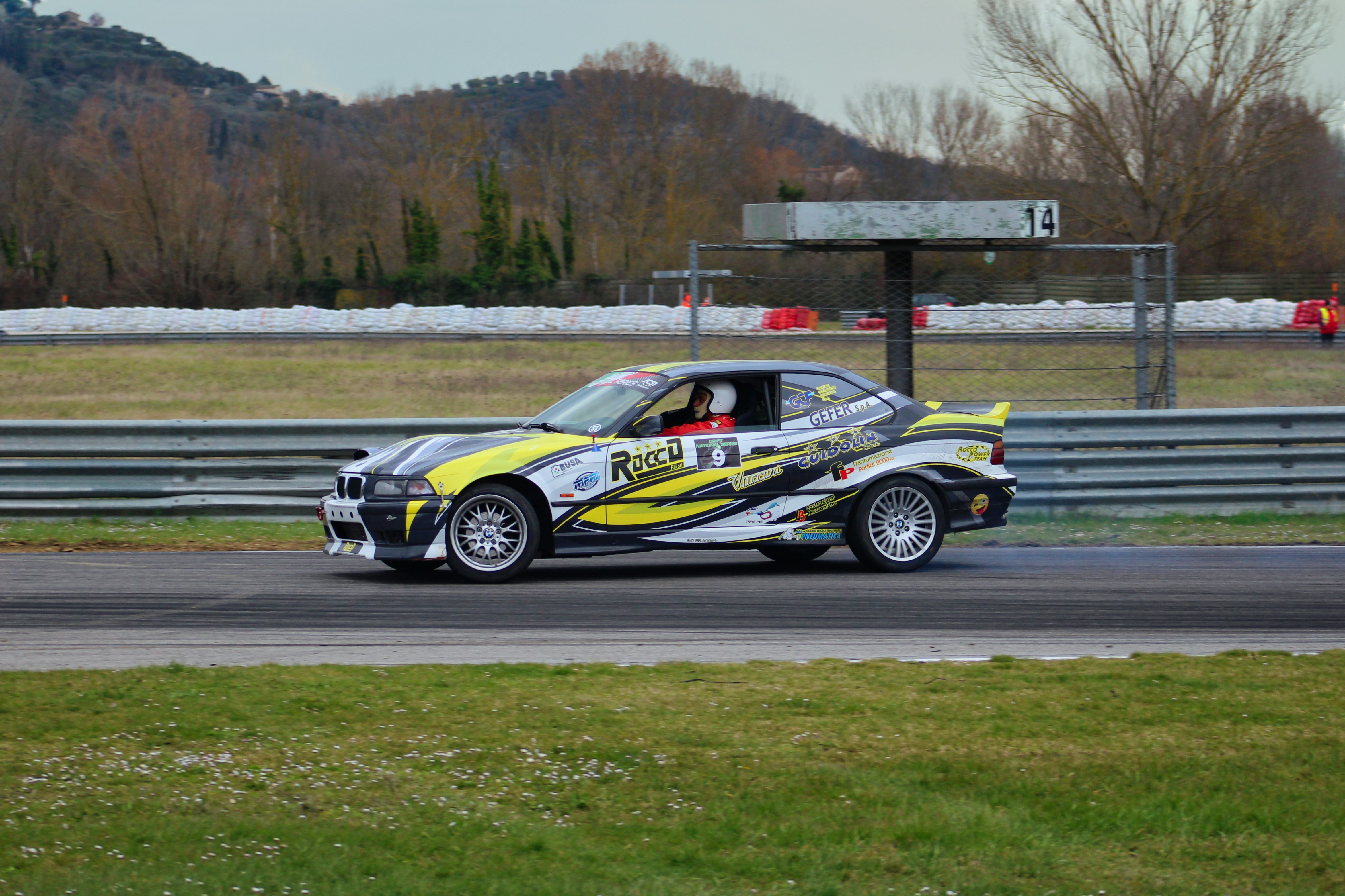a race car on a track