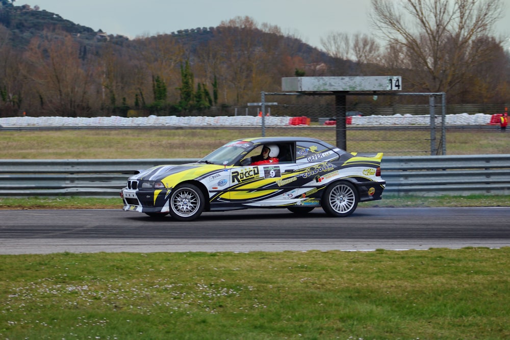 a race car on a track