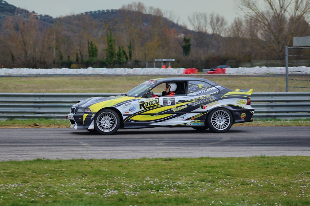 a race car on a track