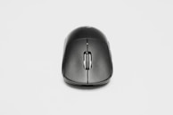 a black speaker with a white background