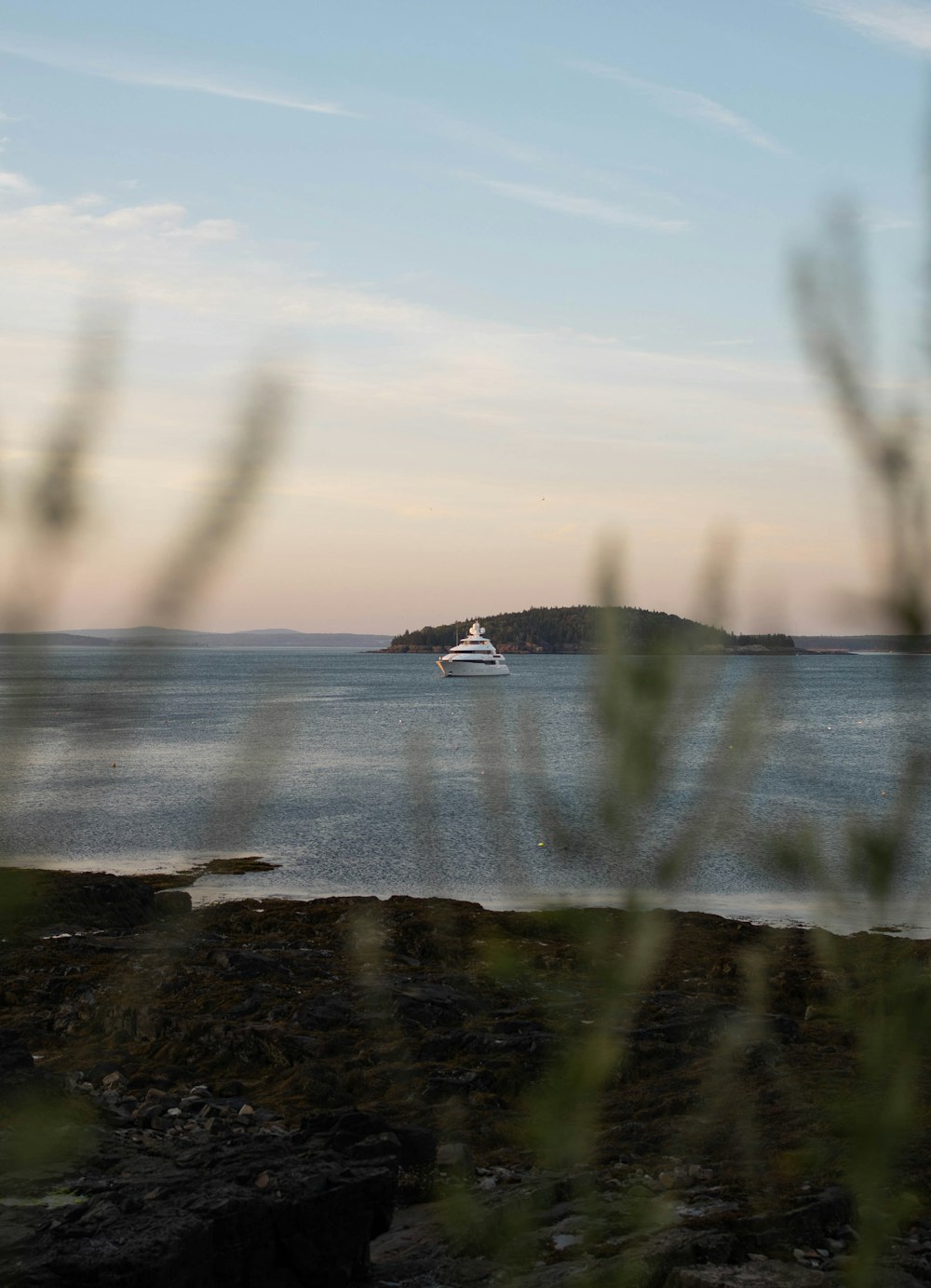 a boat on the water