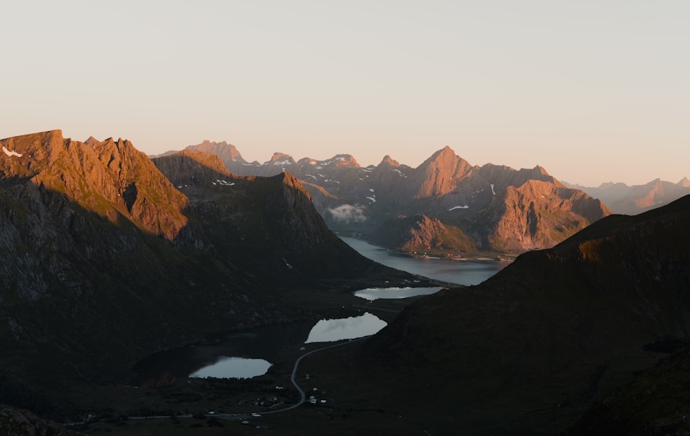 a river running through a valley