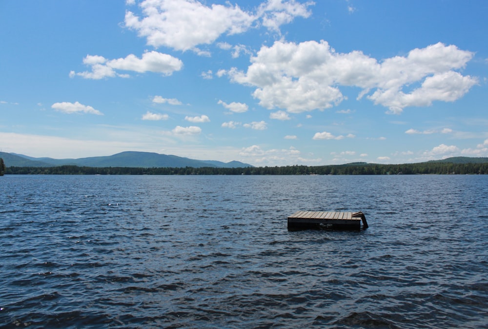 a boat in the water