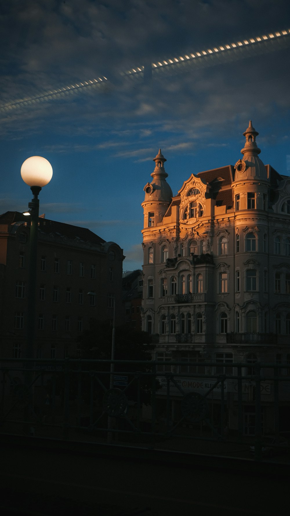 a building with a tower