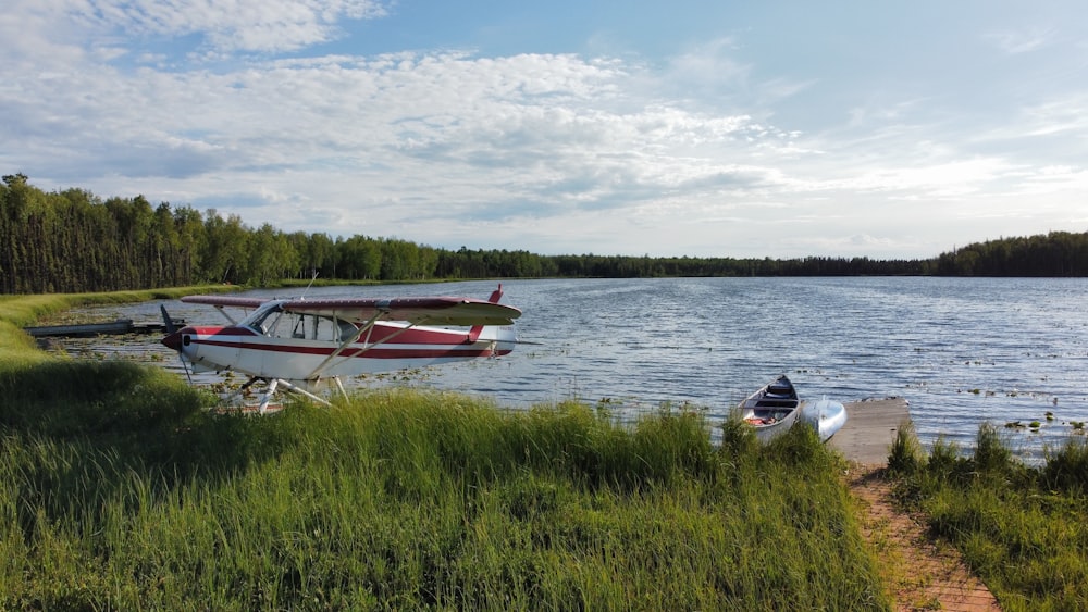 a boat on the water