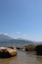 A serene landscape showcasing the natural beauty of mineral stones.