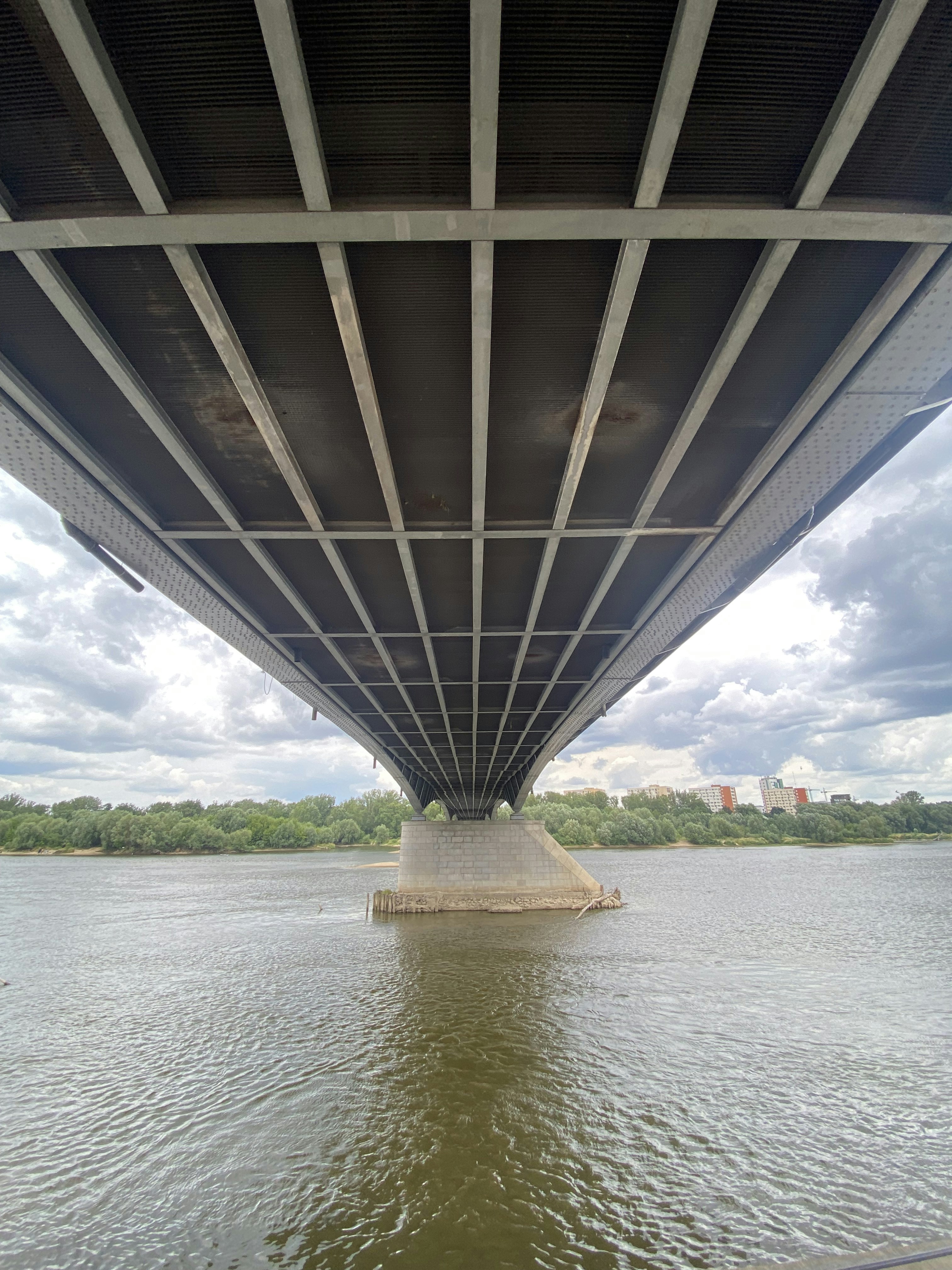 a bridge over a body of water
