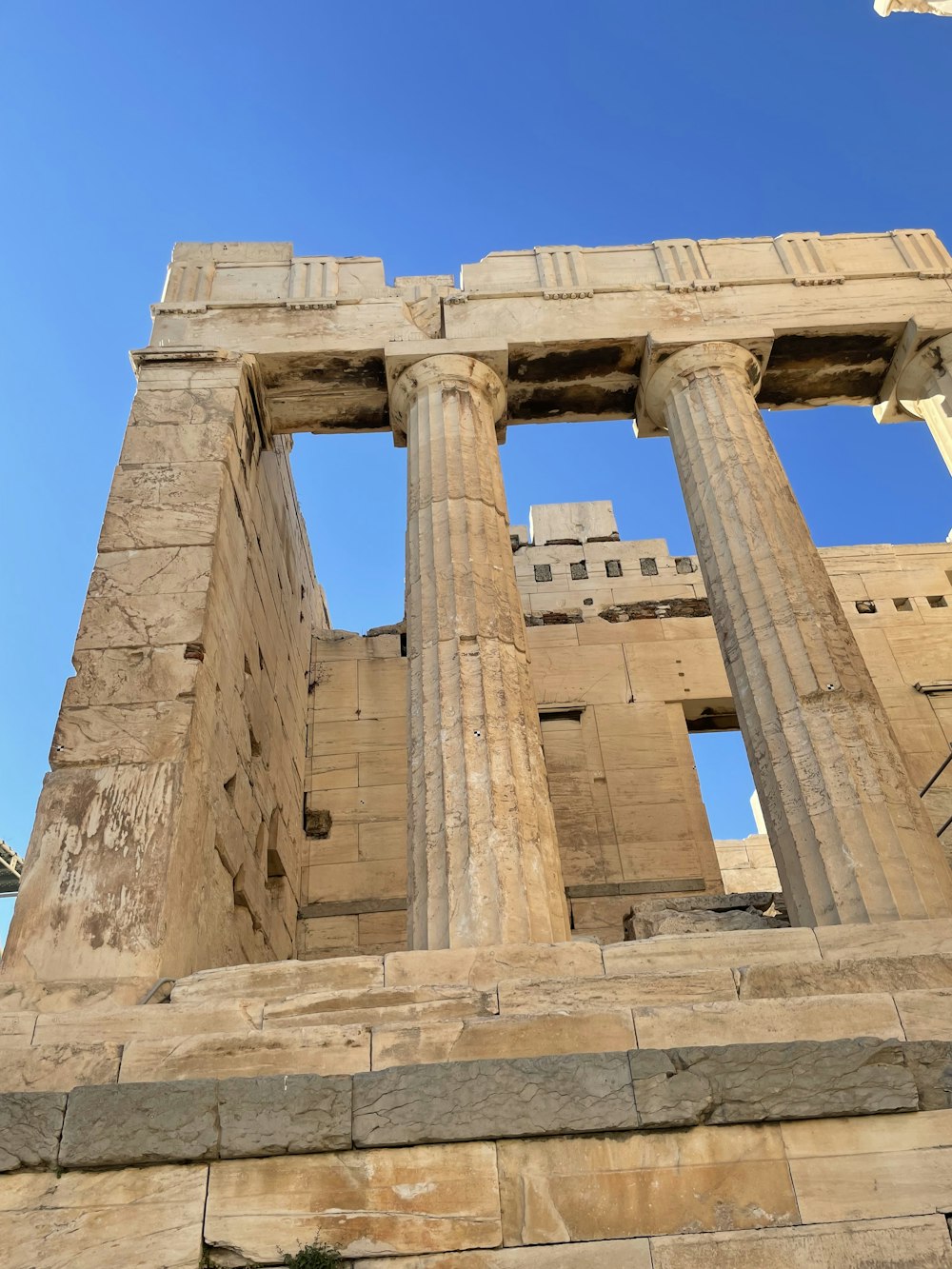 a large stone building