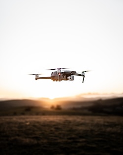 Drone in flight