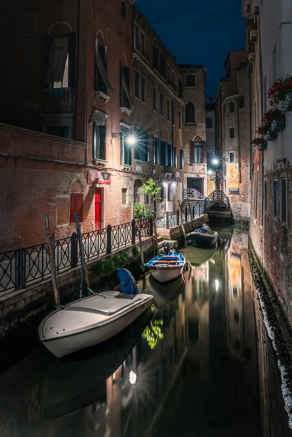 boats in a canal