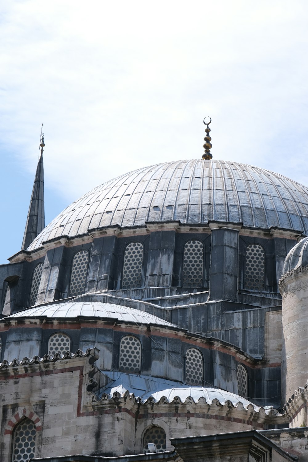 a building with a dome roof