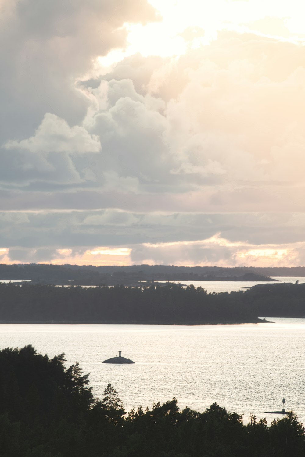 a boat on the water