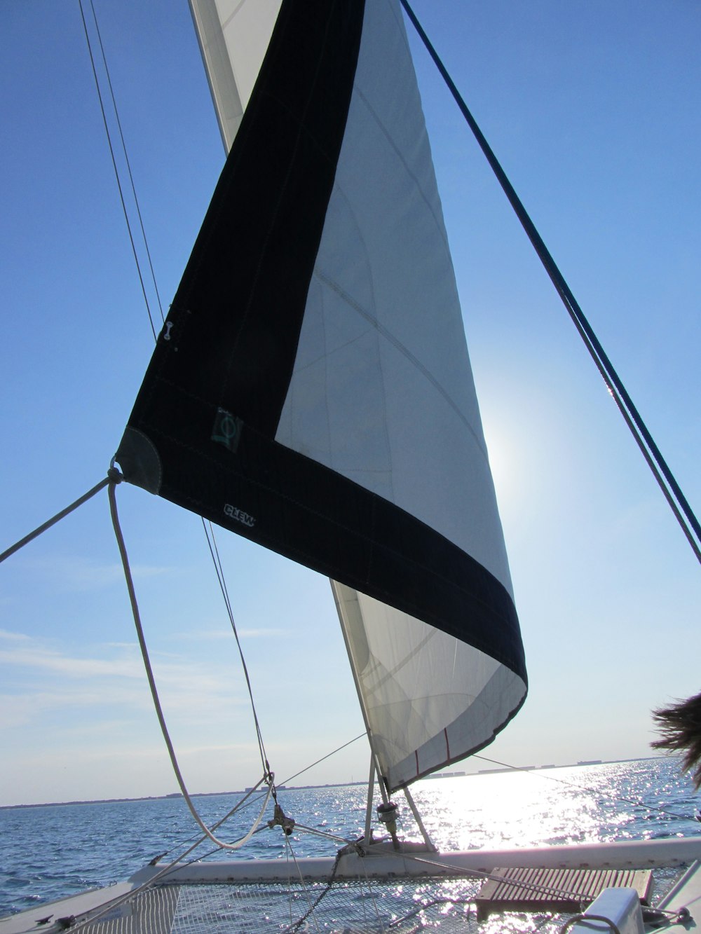 a sailboat on the water