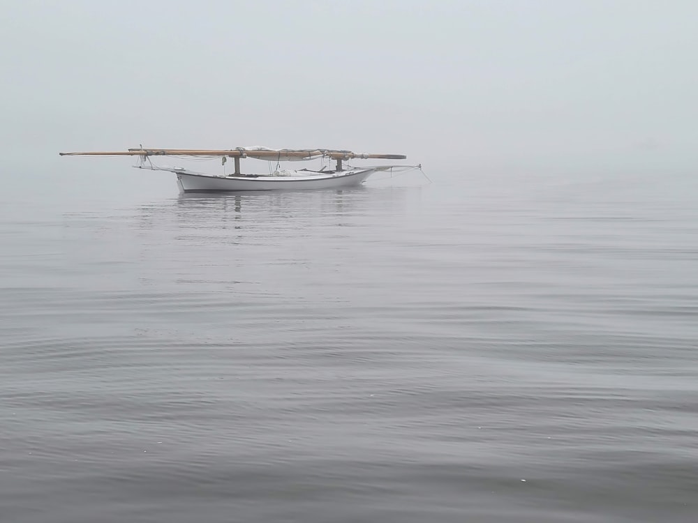 a boat in the water