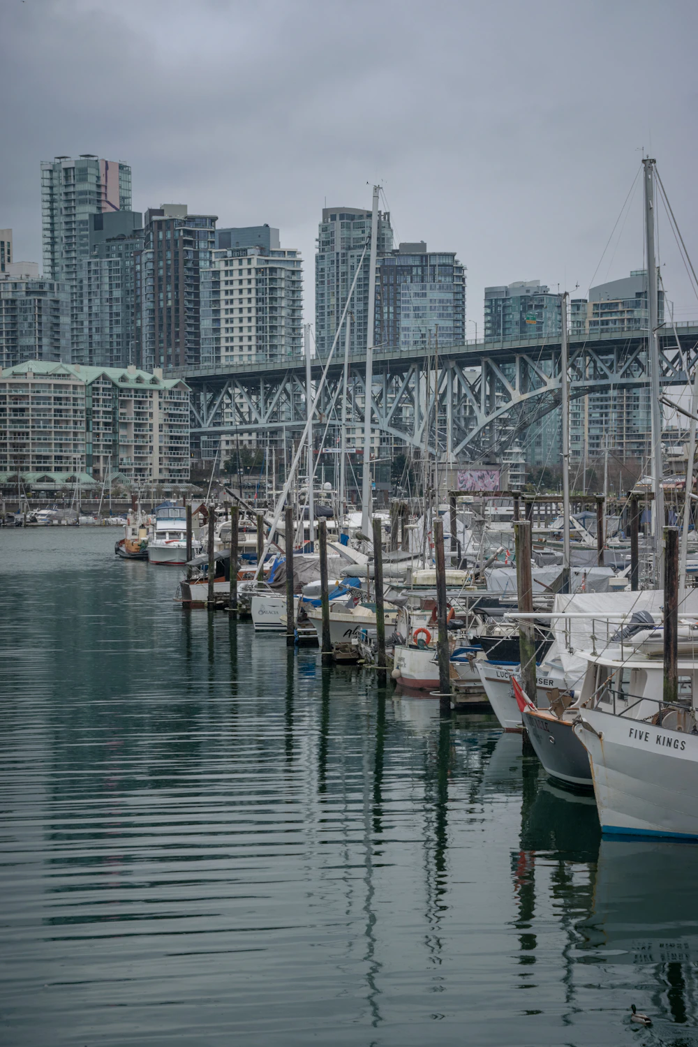 Vancouver waterfront viewed from Vanier Park