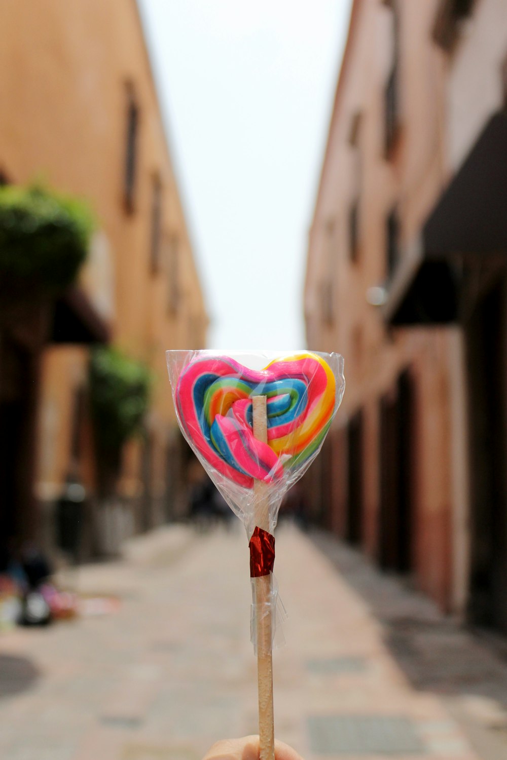 a colorful ice cream cone