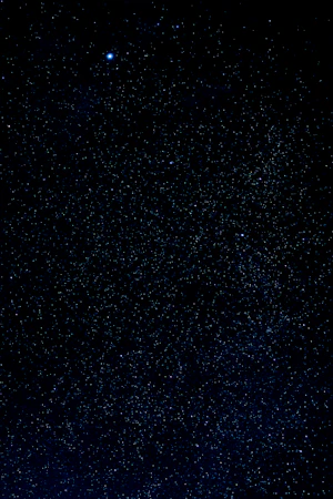 Cielo estrellado nocturno