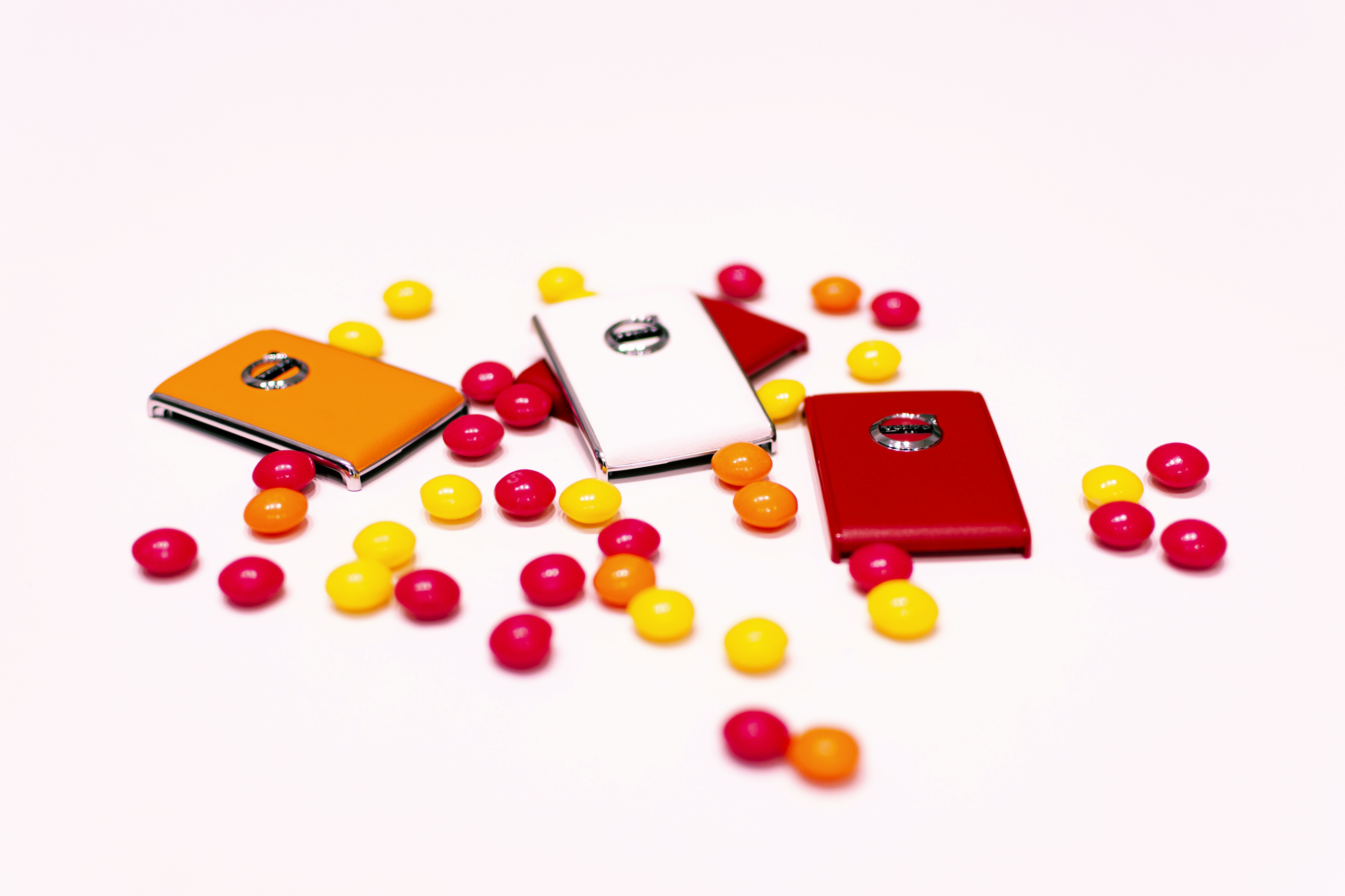 a group of colorful objects