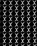 a black and white image of a black and white polka dot background