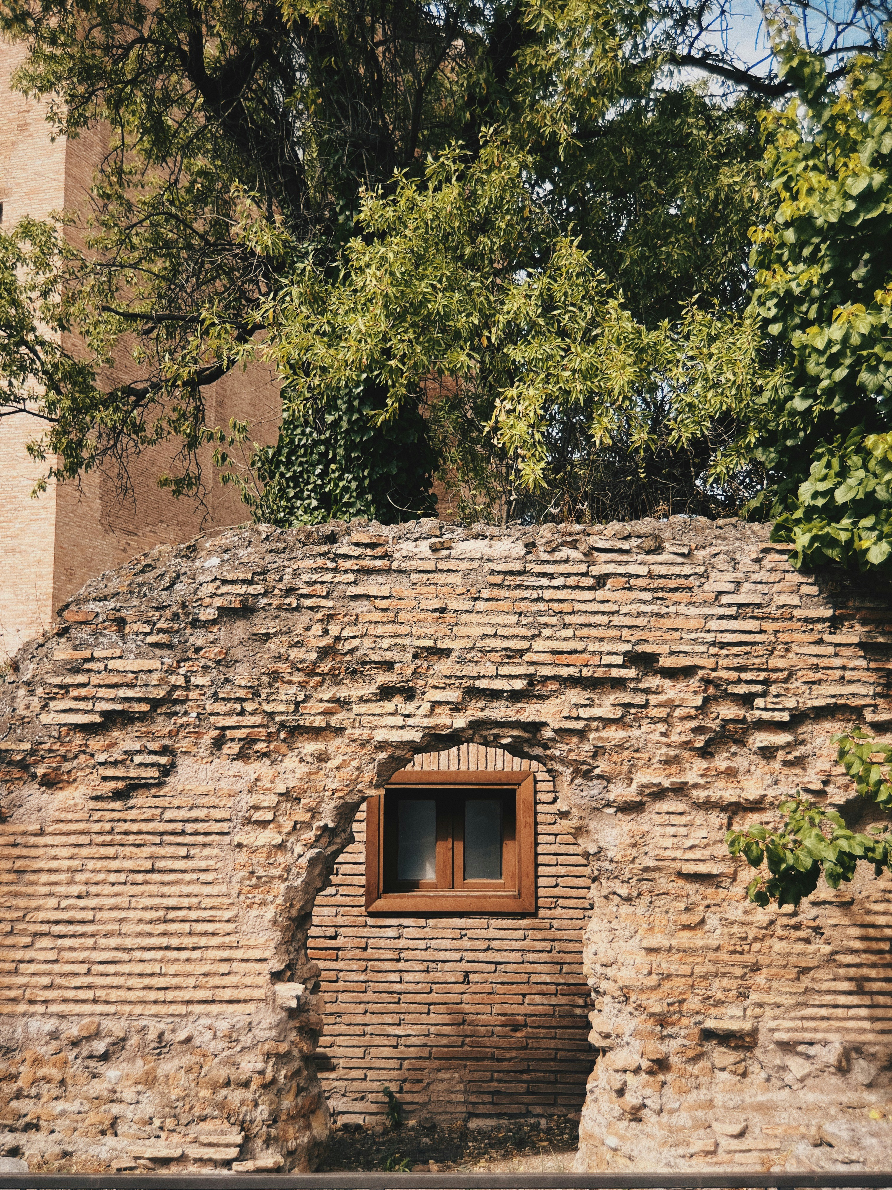 a large brick building