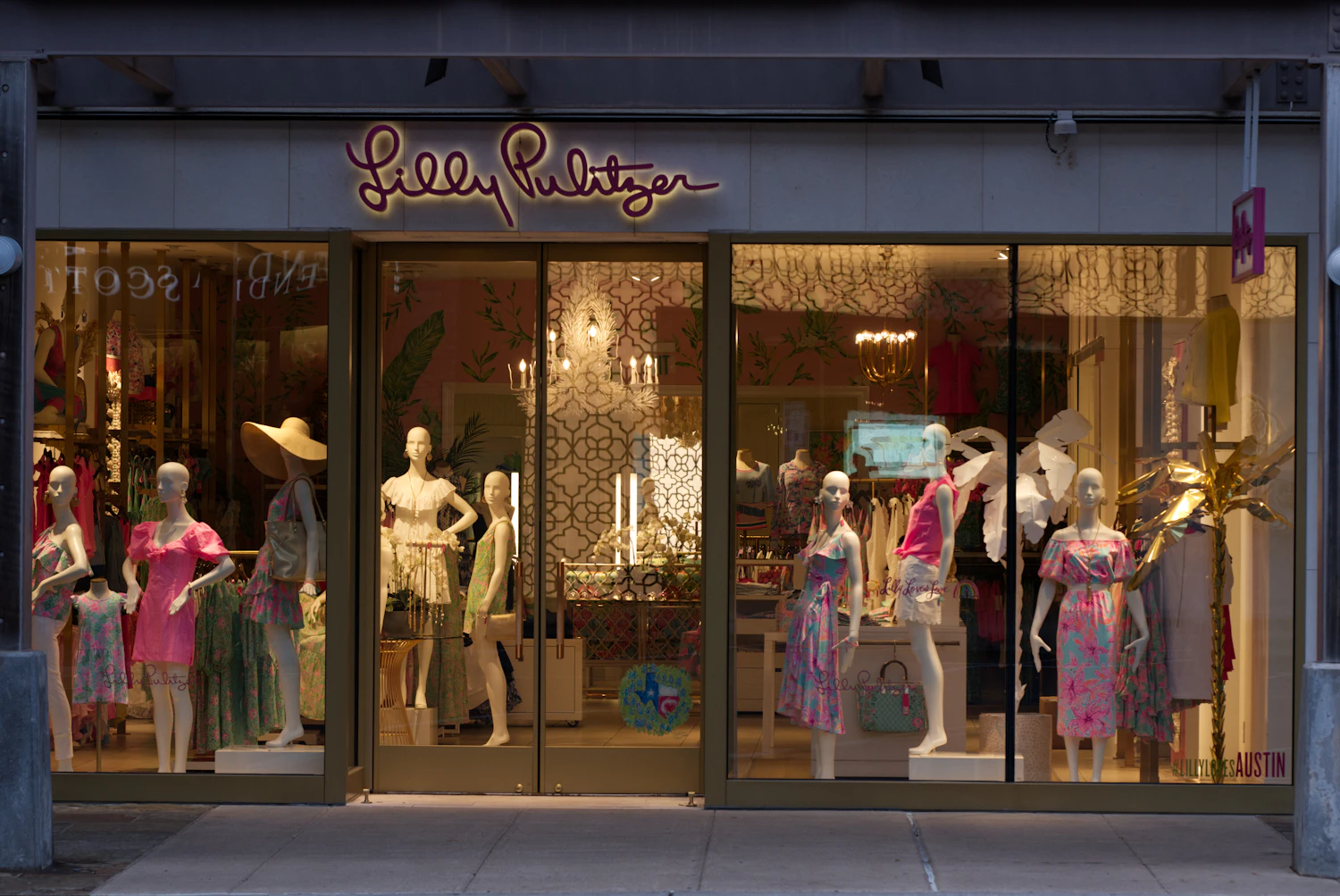 Boutique storefront