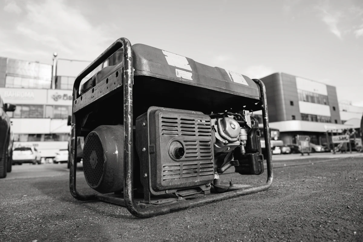 Portable gas generator