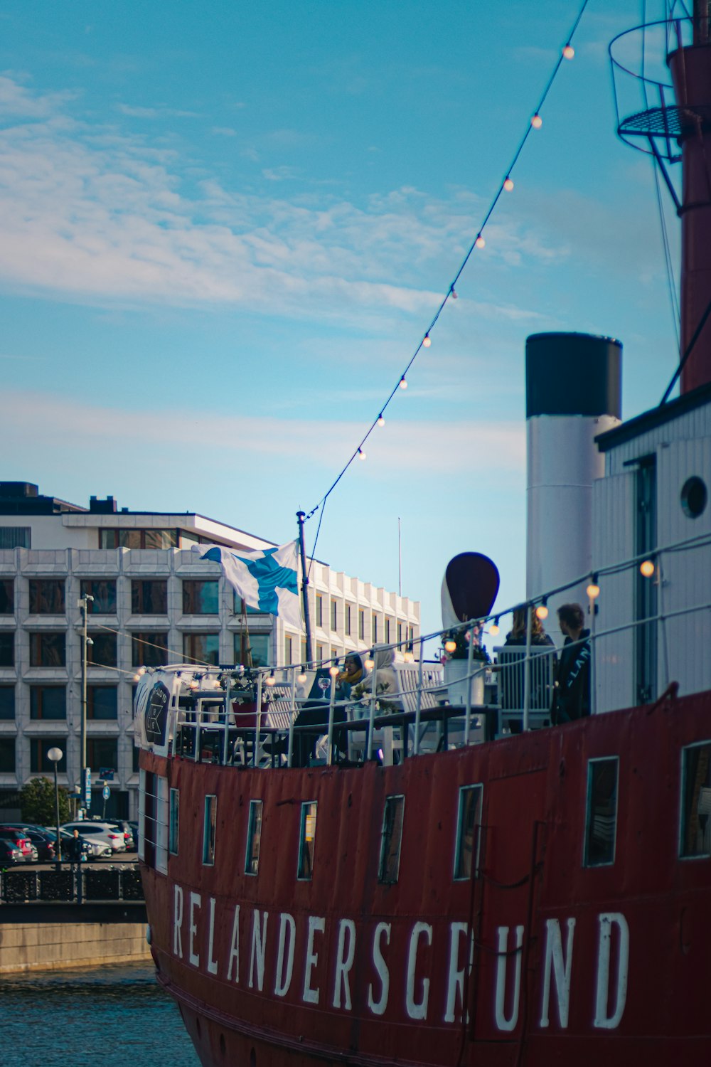 a boat on the water