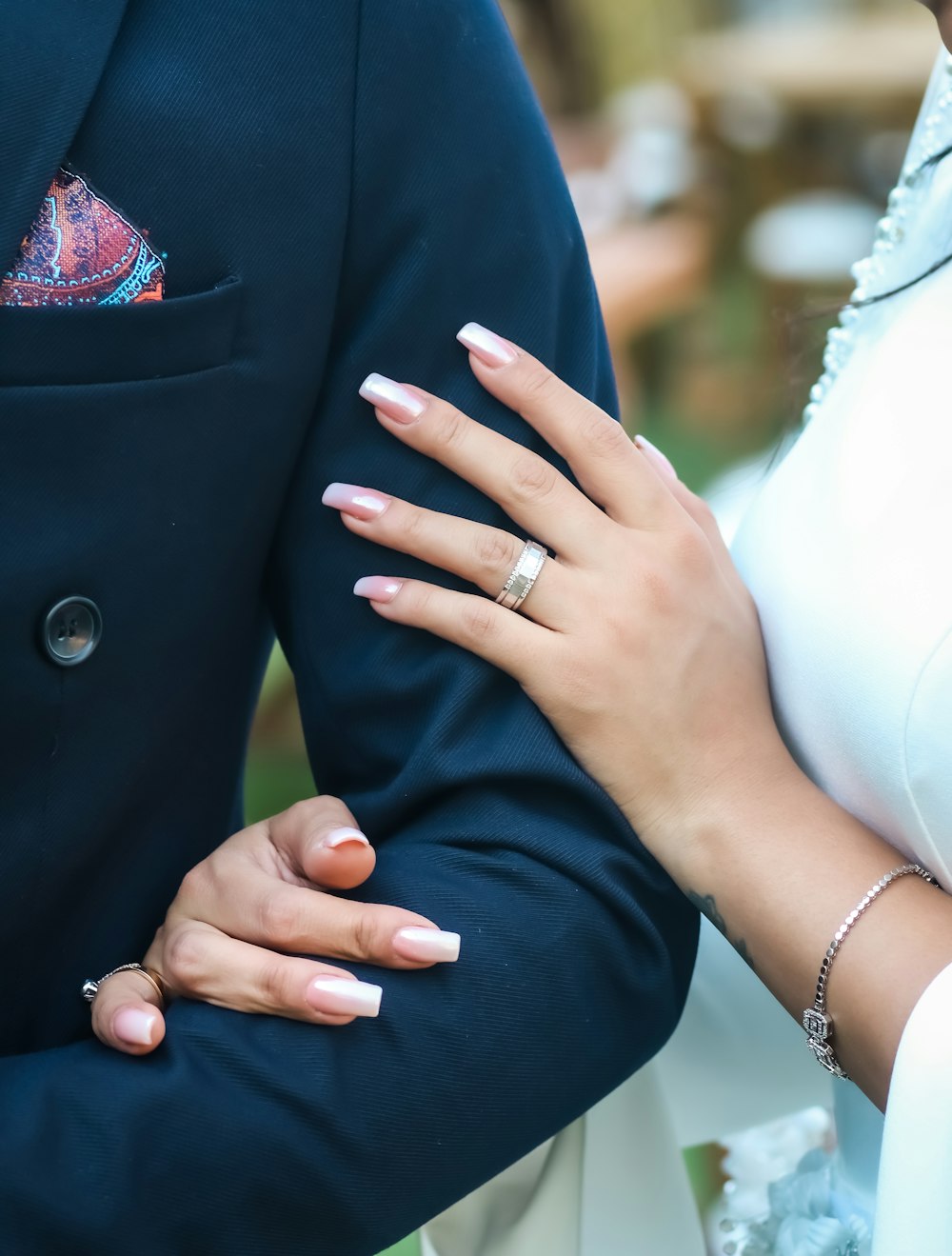 a woman holding her hands together