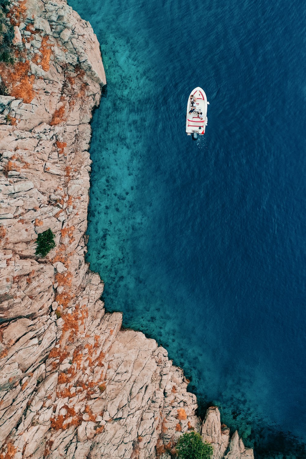 a boat in the water