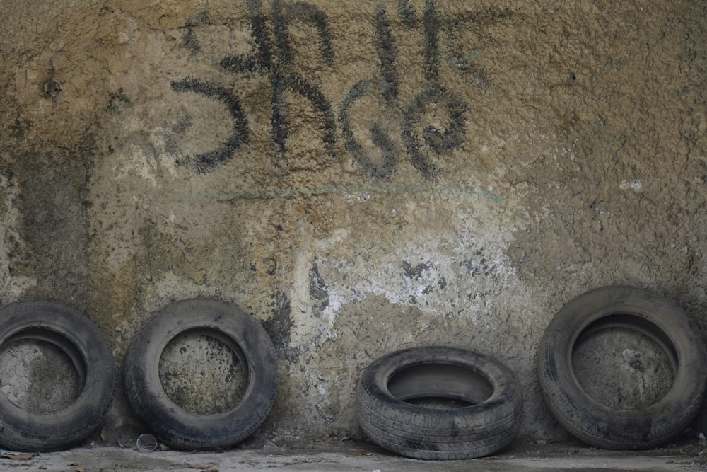 a group of tires