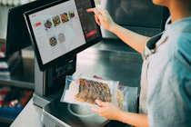 Visual showing product selection process with checkmarks on items.