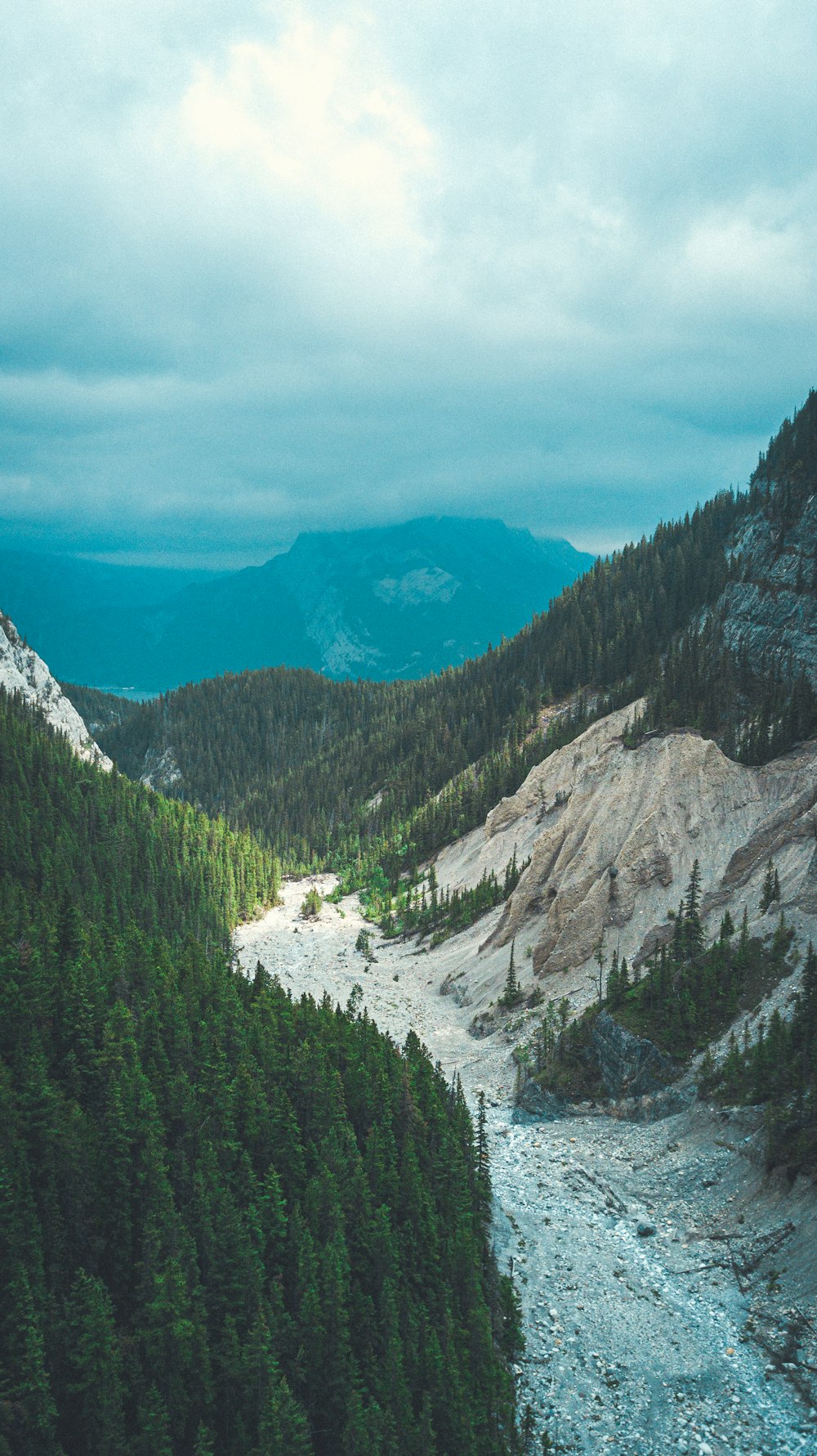 a river running through a valley